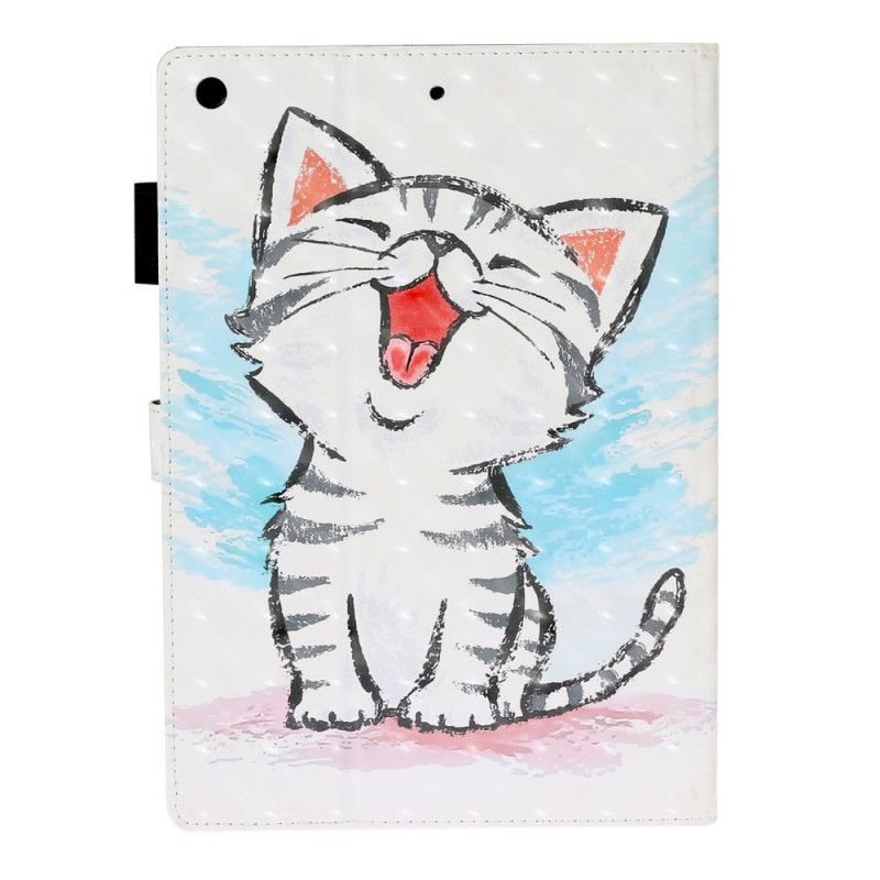 Etui Folio iPad 10.2" (2019) (2020) Zabawny Kot Etui Ochronne
