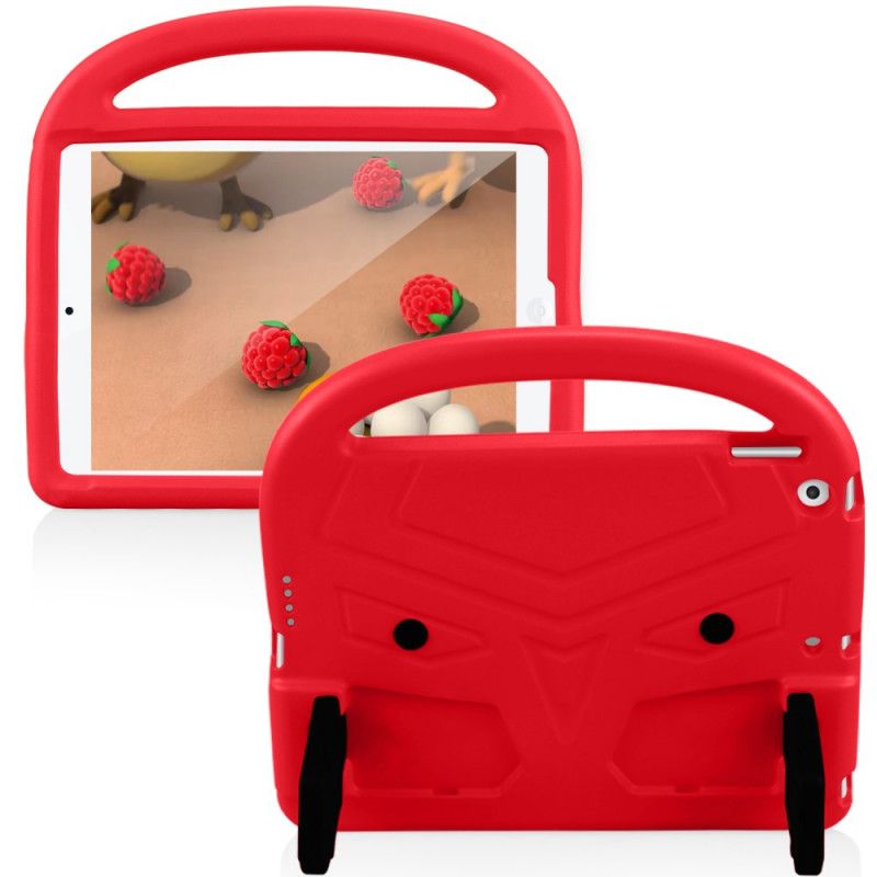 Etui iPad 10.2" (2019) (2020) Czerwony Czarny Wróbel Dla Dzieci