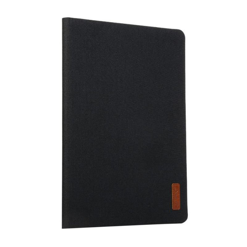 Etui iPad 10.2" (2019) (2020) Szary Czarny Efekt Tkaniny