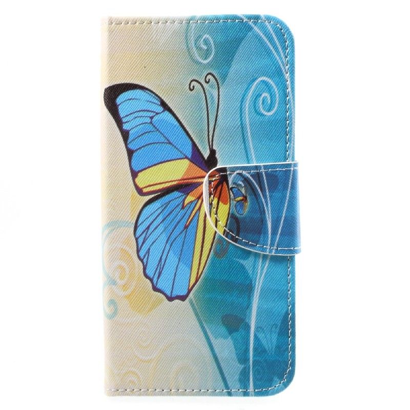 Etui Folio Honor 9 Kolorowy Motyl