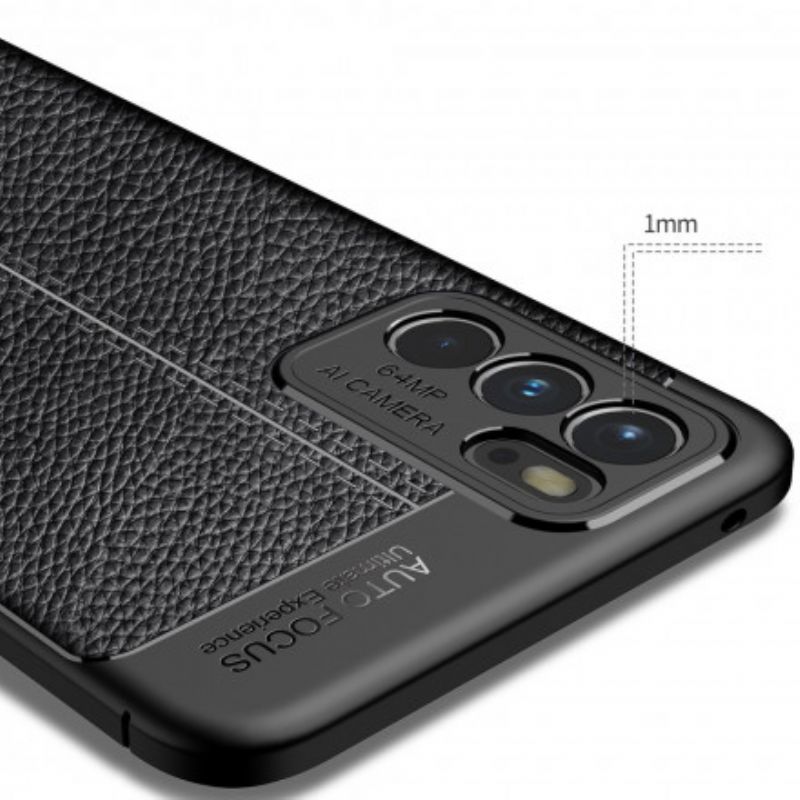 Futerały Oppo Reno 6 5g Etui Na Telefon Efekt Skóry Liczi