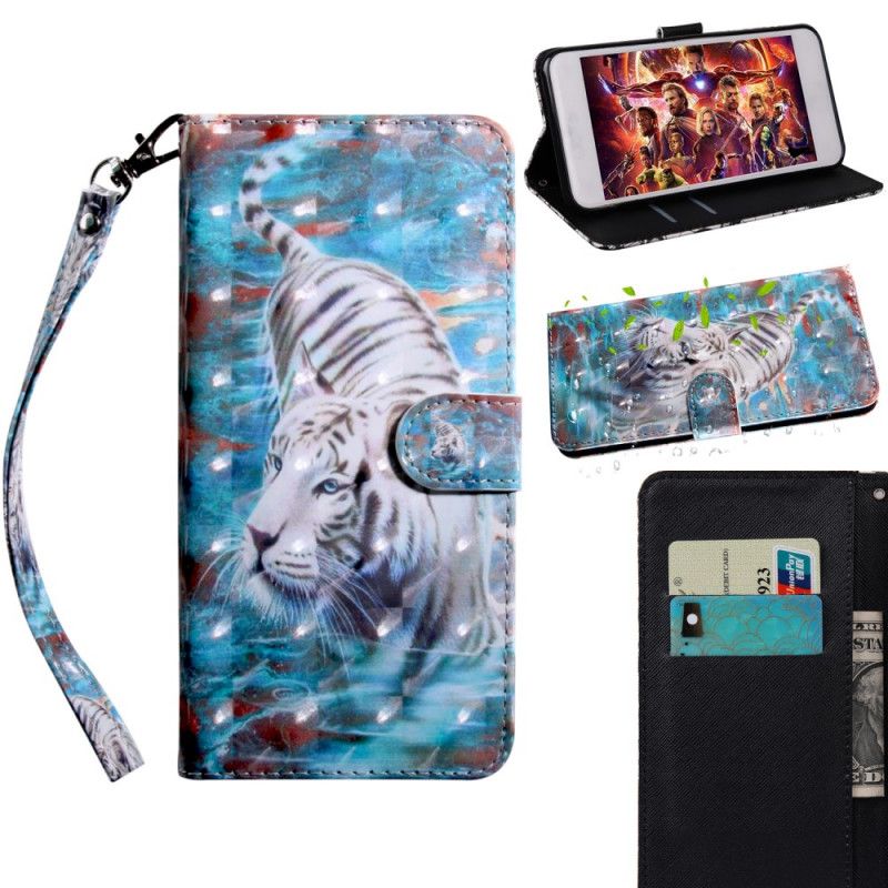 Etui Folio Xiaomi Redmi Note 8T Zwab Tygrysa Etui Ochronne