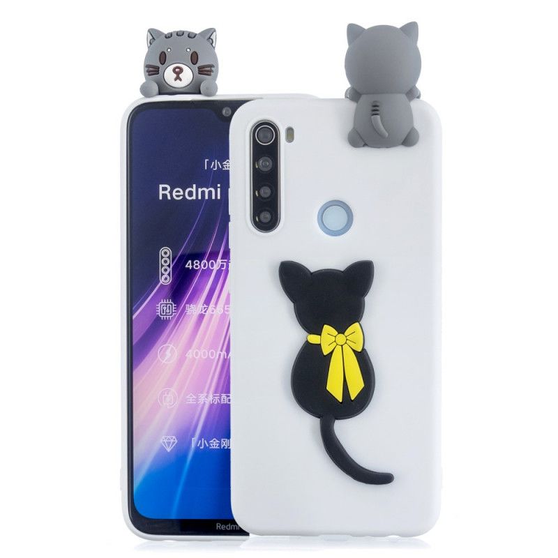 Etui Xiaomi Redmi Note 8T Urocza Cipka 3D