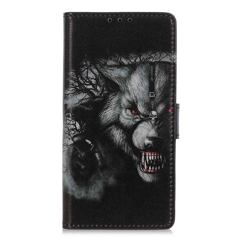 Etui Folio Samsung Galaxy A50 Wilkołak