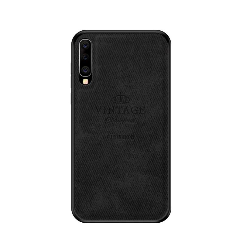 Futerały Samsung Galaxy A50 Szary Czarny Etui na Telefon Zaszczytny Rocznik