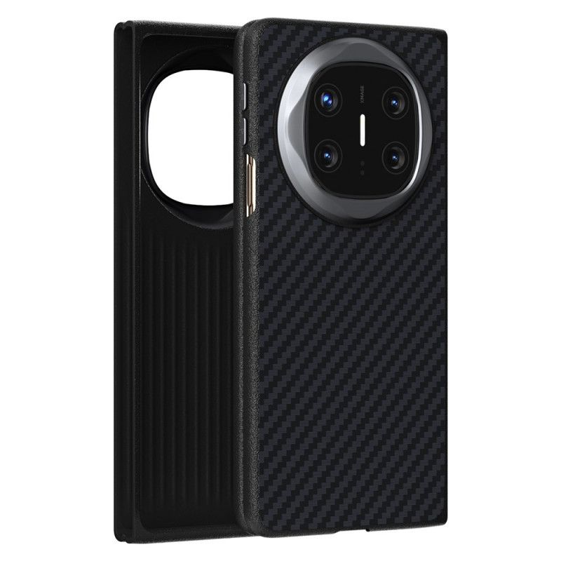 Etui Huawei Mate X6 Kompatybilny Z Magsafe Carbon Fiber Etui Ochronne