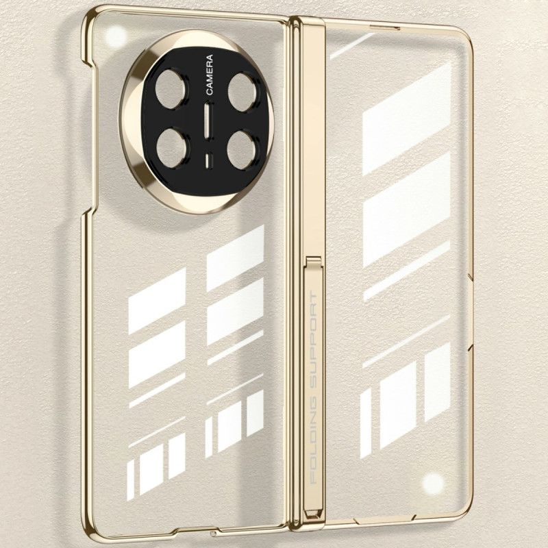 Etui Huawei Mate X6 Przezroczysty Z Zawiasem I Szkłem Hartowanym