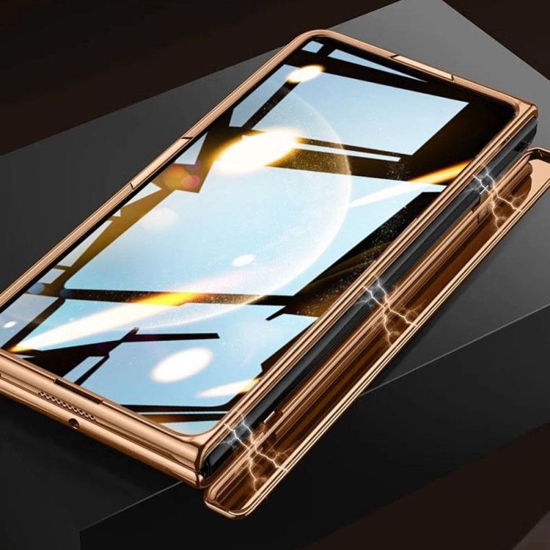 Etui Huawei Mate X6 Teksturowana Skóra Ekologiczna Z Folią Ochronną