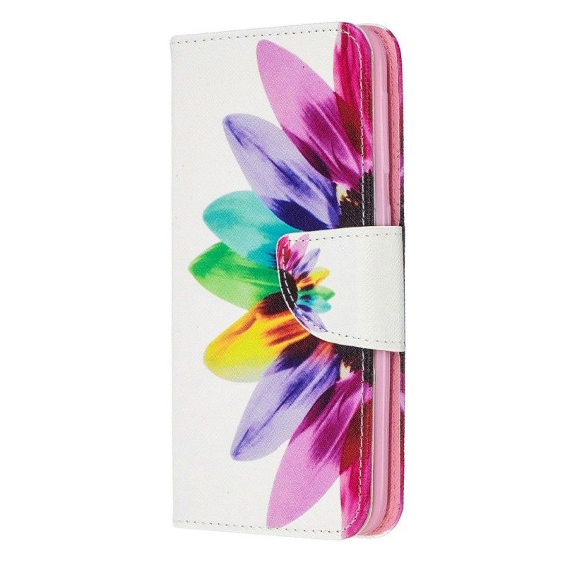 Etui Folio Samsung Galaxy A20e Kwiat Akwareli