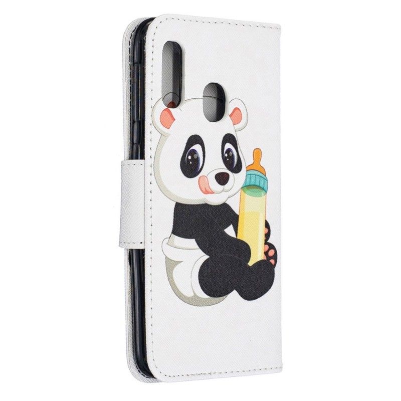 Etui Folio Samsung Galaxy A20e Mała Panda Etui Ochronne