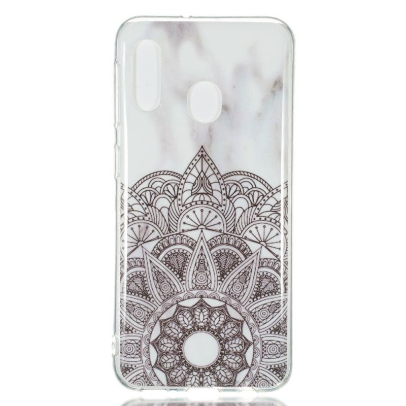Etui Samsung Galaxy A20e Marmurkowa Mandala