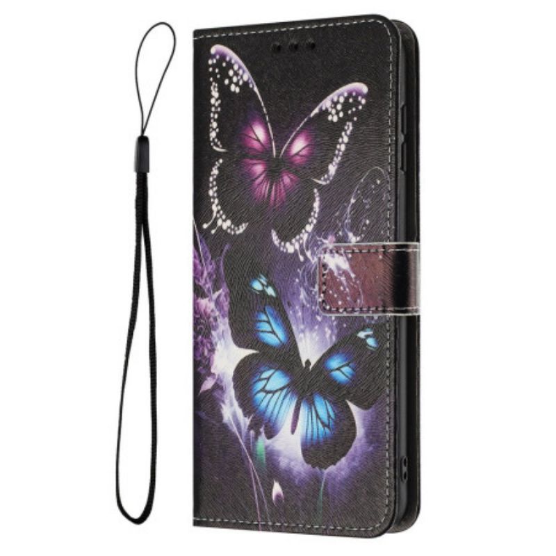 Etui Folio Do Realme 14t 5g Dwa Motyle