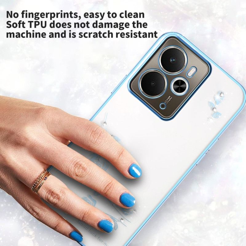 Futerały Realme 14t 5g Etui Na Telefon Kryształy Górskie Kadem