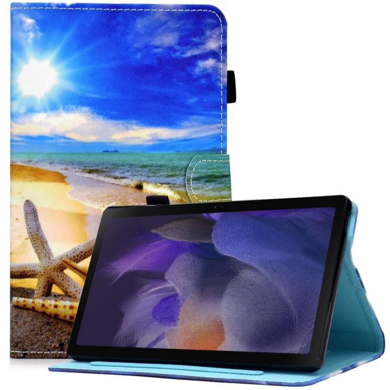 Etui Folio Samsung Galaxy Tab A8 (2021) Zabawa Na Plaży Etui Ochronne