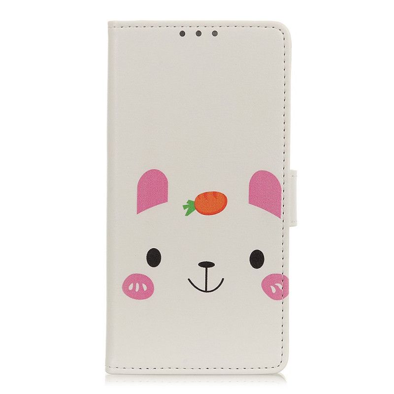 Etui Folio Xiaomi Mi Note 10 Lite Zabawna Kreskówka Etui Ochronne