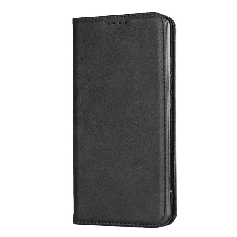 Flip Kotelot Xiaomi Mi Note 10 Lite Czerwony Czarny Elegancka Dwoina Etui Ochronne