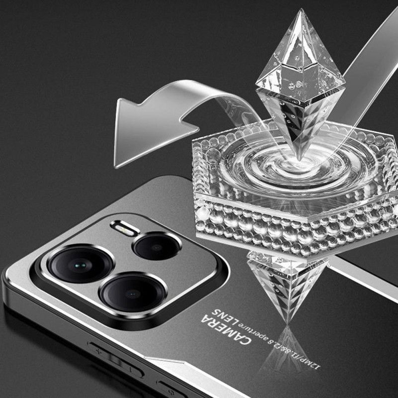 Etui Do Xiaomi Redmi Note 14 5g Efekt Metaliczny