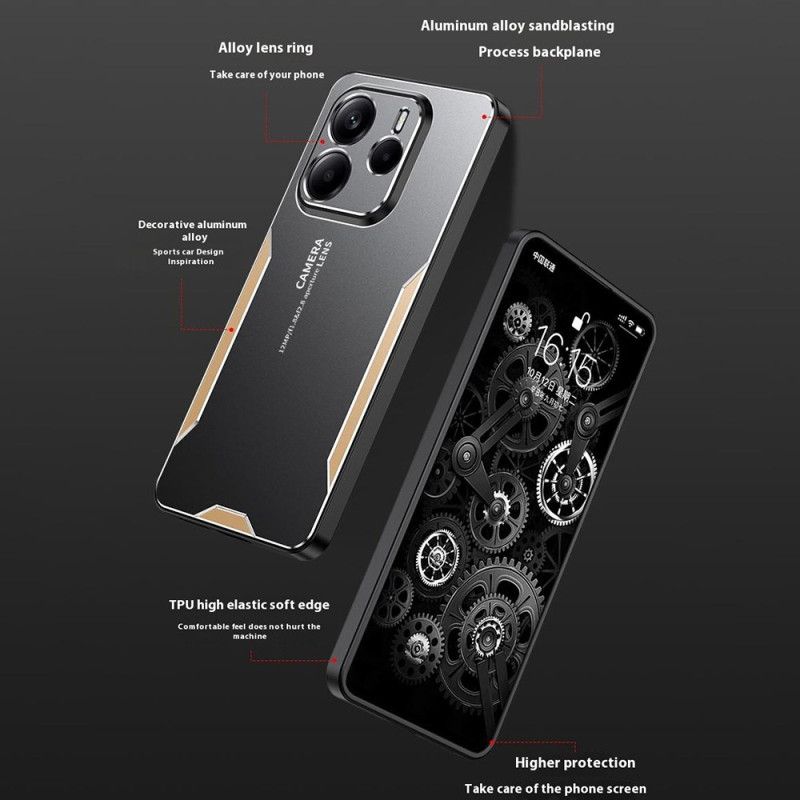 Etui Do Xiaomi Redmi Note 14 5g Efekt Metaliczny