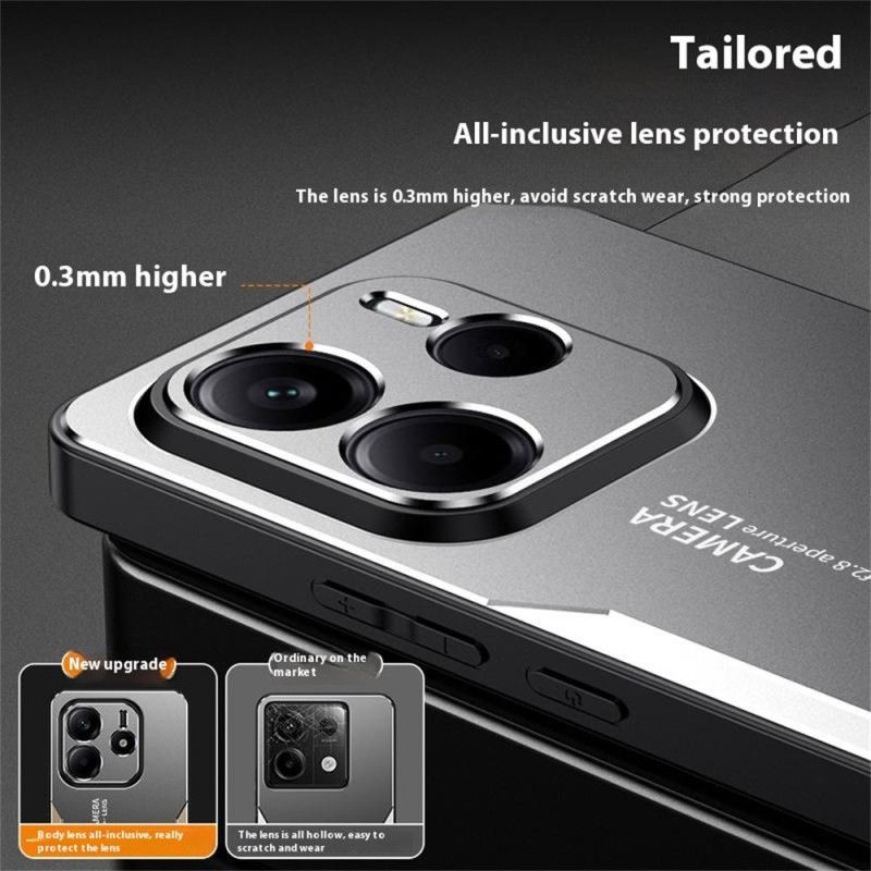 Etui Do Xiaomi Redmi Note 14 5g Efekt Metaliczny