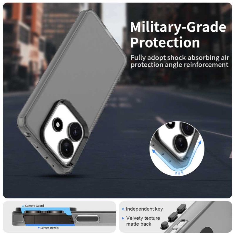 Etui Do Xiaomi Redmi Note 14 5g Matowe Wykończenie