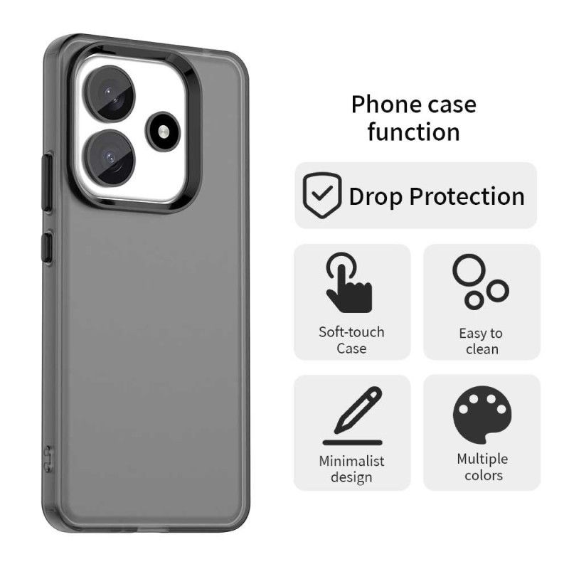 Etui Do Xiaomi Redmi Note 14 5g Matowe Wykończenie