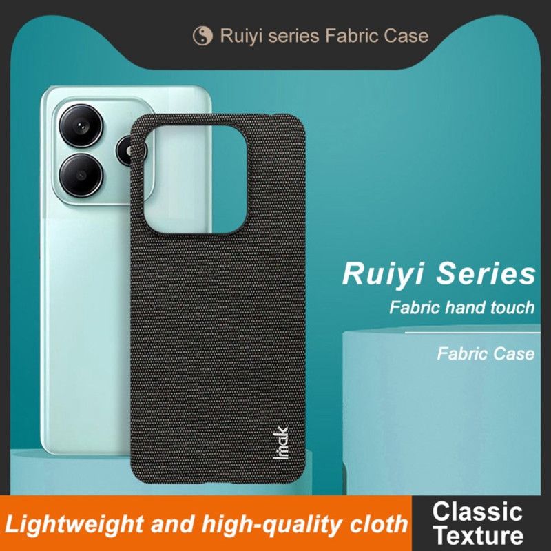 Etui Do Xiaomi Redmi Note 14 5g Tekstura Tkaniny Imak
