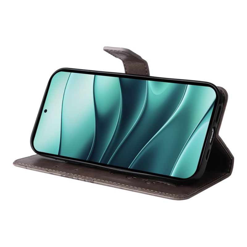 Etui Folio Do Xiaomi Redmi Note 14 5g Gigantyczne Motyle Z Paskiem