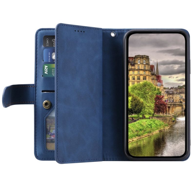 Etui Folio Do Xiaomi Redmi Note 14 5g Portfel Z 9 Przegródkami Na Karty