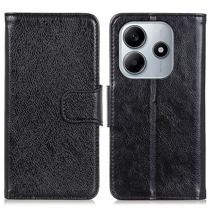 Etui Folio Do Xiaomi Redmi Note 14 5g Tekstura Nappa