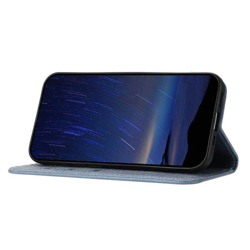 Etui Folio Do Xiaomi Redmi Note 14 5g Teksturowany Splot Z Paskiem