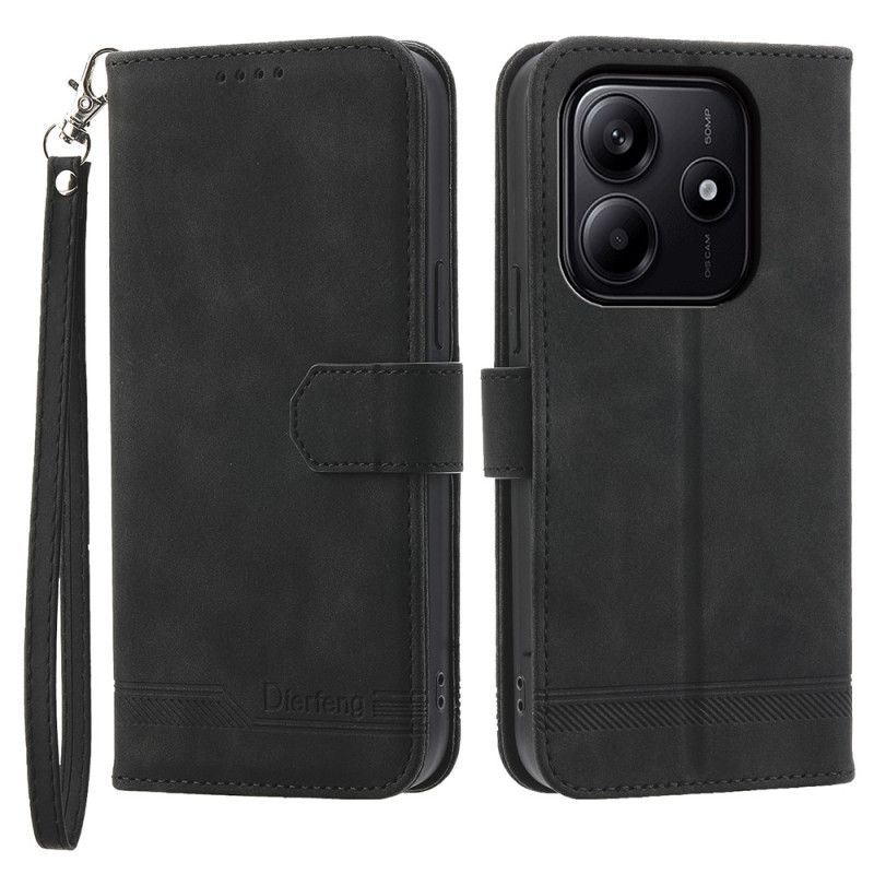 Etui Folio Xiaomi Redmi Note 14 5g Dierfeng