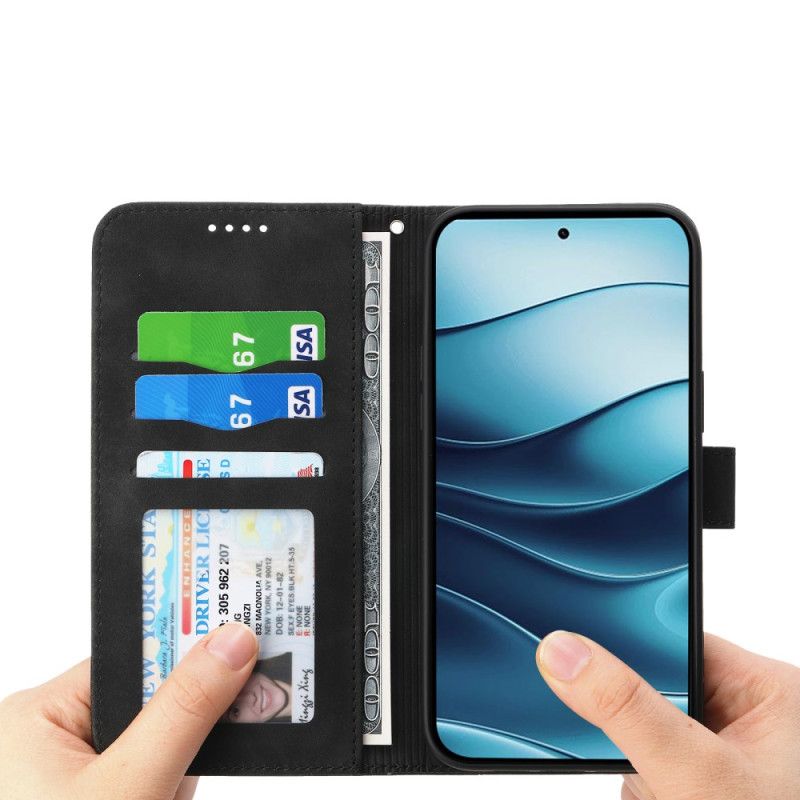 Etui Folio Xiaomi Redmi Note 14 5g Dierfeng