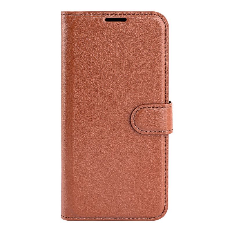 Etui Folio Xiaomi Redmi Note 14 5g Klasyczna Sztuczna Skóra Liczi