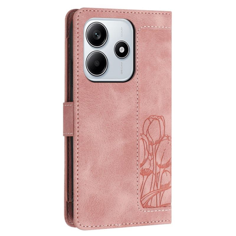 Etui Folio Xiaomi Redmi Note 14 5g Portfel Na 5 Kart