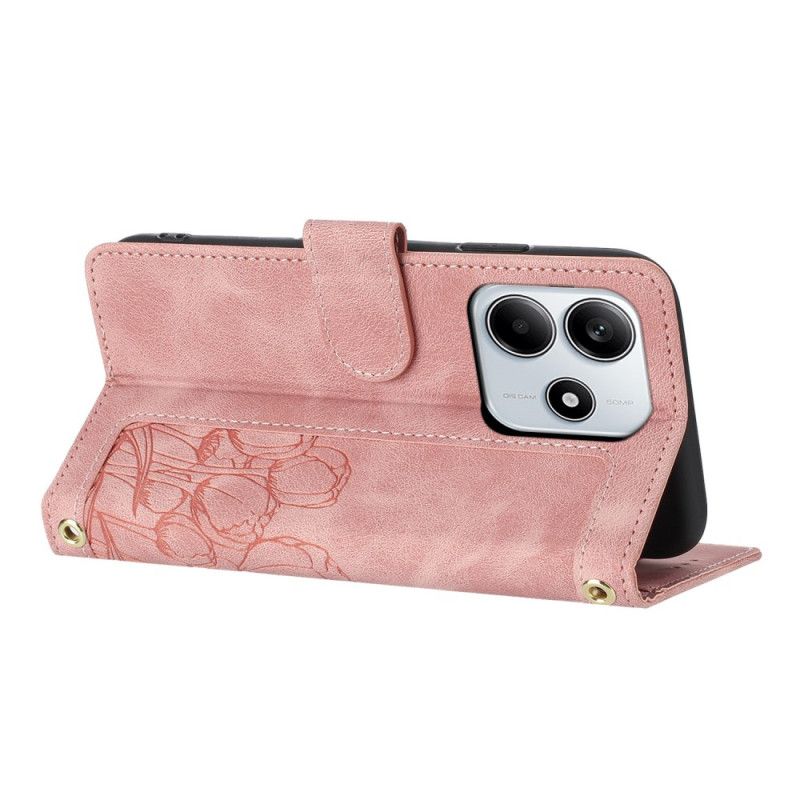 Etui Folio Xiaomi Redmi Note 14 5g Portfel Na 5 Kart