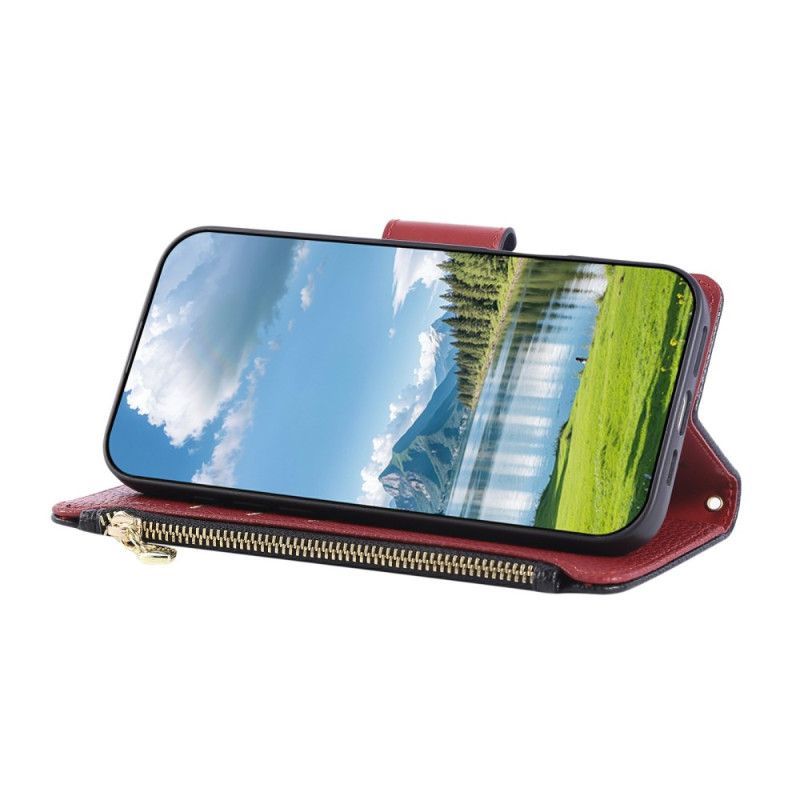 Etui Folio Xiaomi Redmi Note 14 5g Portfel W Stylu Retro Etui Ochronne