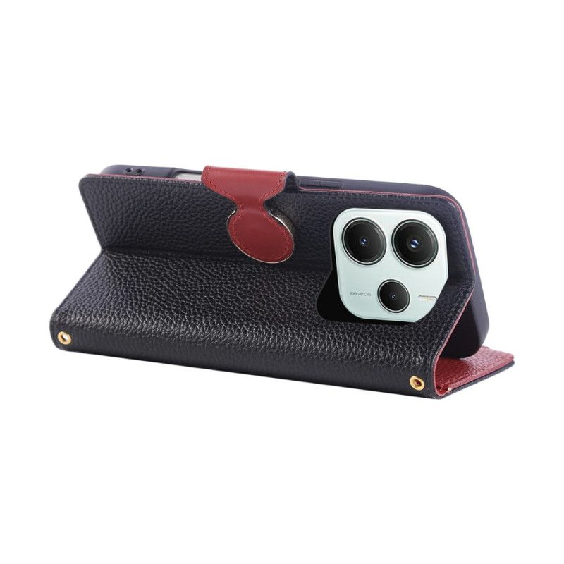 Etui Folio Xiaomi Redmi Note 14 5g Portfel W Stylu Retro Etui Ochronne