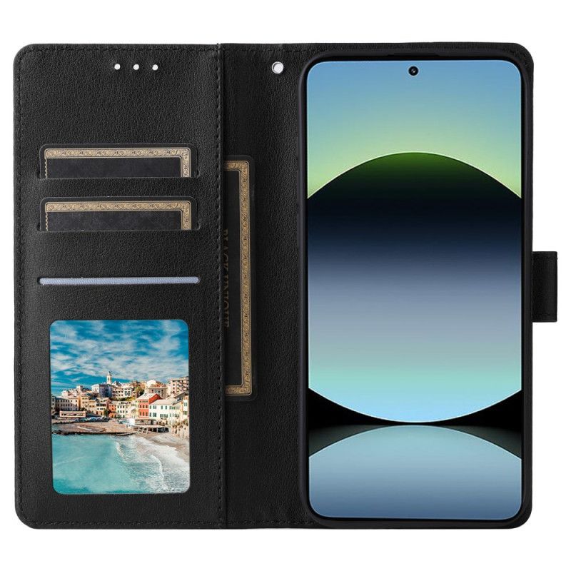 Etui Folio Xiaomi Redmi Note 14 5g Prosty Etui Ochronne