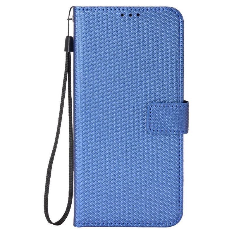 Etui Folio Xiaomi Redmi Note 14 5g Tekstura Diamentu Etui Ochronne