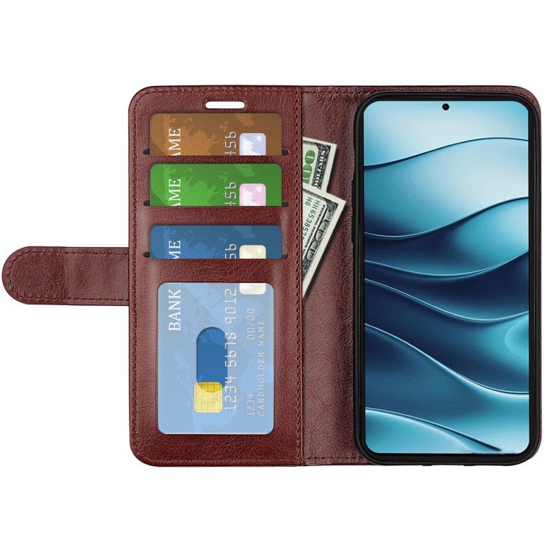 Etui Folio Xiaomi Redmi Note 14 5g Vintage Etui Ochronne