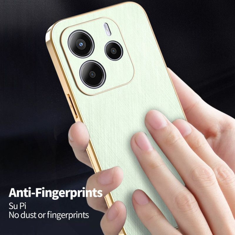 Etui Xiaomi Redmi Note 14 5g Jedwabista Tekstura Azns