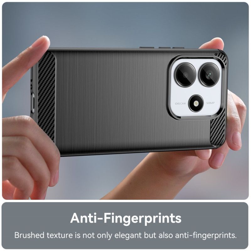 Etui Xiaomi Redmi Note 14 5g Szczotkowane Włókno Węglowe