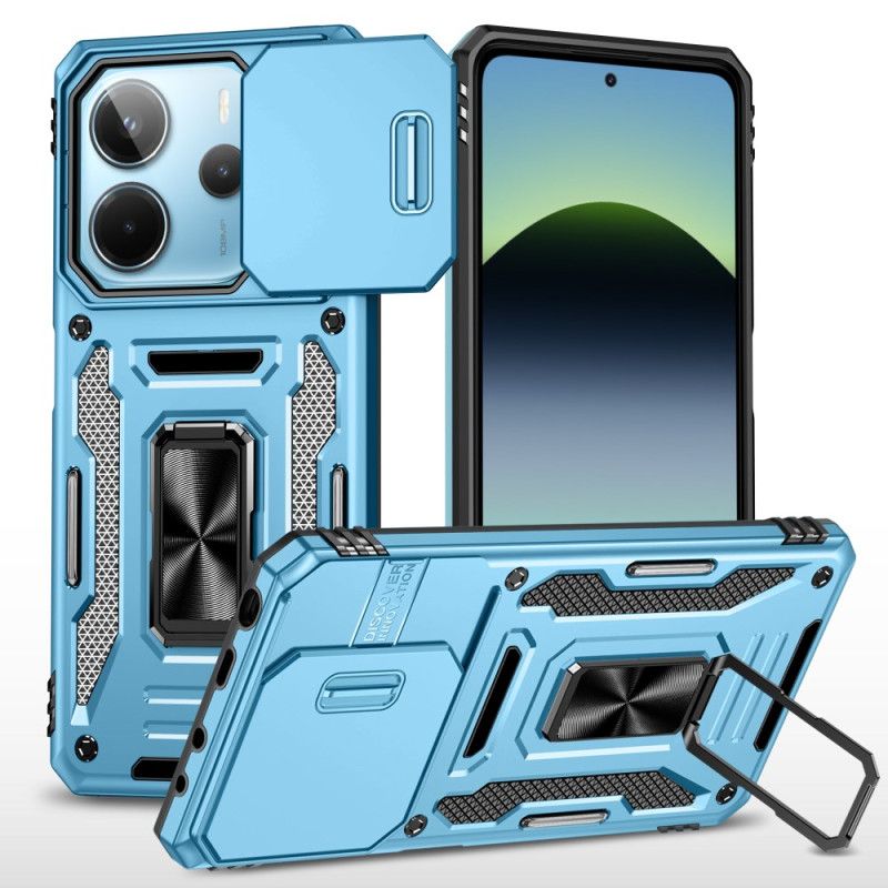 Etui Xiaomi Redmi Note 14 5g Ultra Wytrzymała Z Podstawką I Osłoną Obiektywu Etui Ochronne