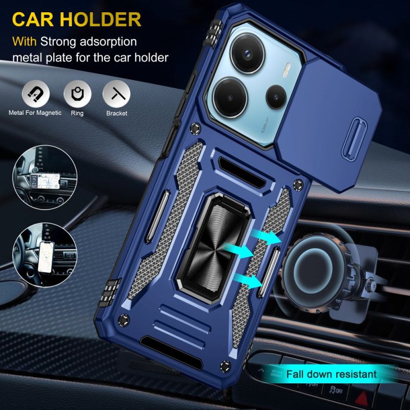 Etui Xiaomi Redmi Note 14 5g Ultra Wytrzymała Z Podstawką I Osłoną Obiektywu Etui Ochronne