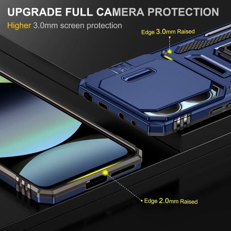 Etui Xiaomi Redmi Note 14 5g Ultra Wytrzymała Z Podstawką I Osłoną Obiektywu Etui Ochronne