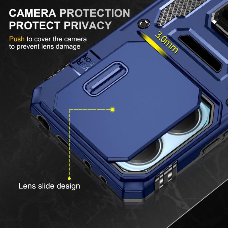 Etui Xiaomi Redmi Note 14 5g Ultra Wytrzymała Z Podstawką I Osłoną Obiektywu Etui Ochronne