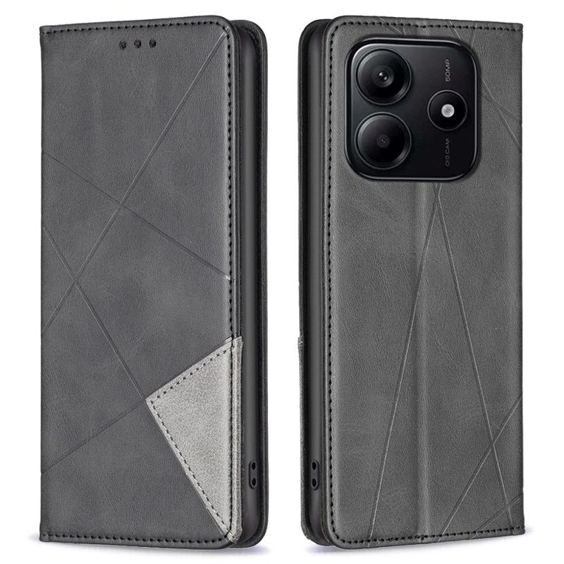 Flip Kotelot Xiaomi Redmi Note 14 5g Geometryczne Etui Ochronne