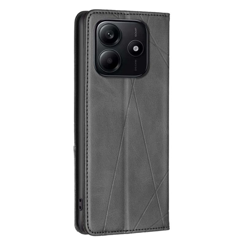 Flip Kotelot Xiaomi Redmi Note 14 5g Geometryczne Etui Ochronne