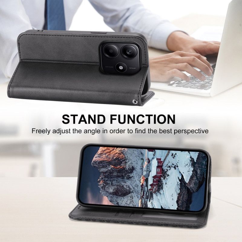 Flip Kotelot Xiaomi Redmi Note 14 5g Wzór W Diamenty Etui Ochronne