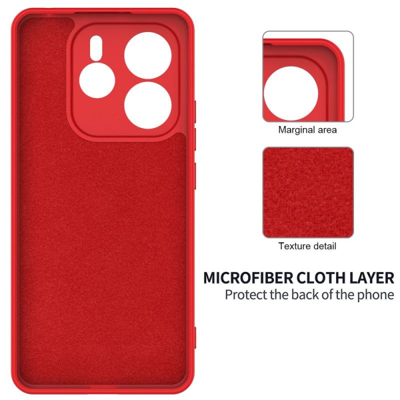 Futerały Xiaomi Redmi Note 14 5g Etui Na Telefon Płynny Silikon Z Linką